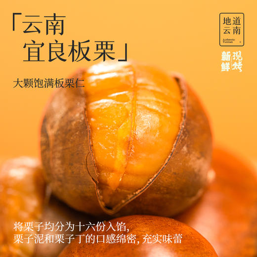 【嘉华鲜花饼】现烤桂花栗子酥  8枚280g 商品图6