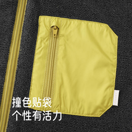 【商场同款】英氏儿童外套秋冬保暖男童摇粒绒防静电中大童外套 商品图3