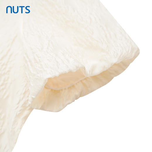 NUTS商场同款夏季设计感小众气质简约宽松短袖衬衫423011087 商品图3