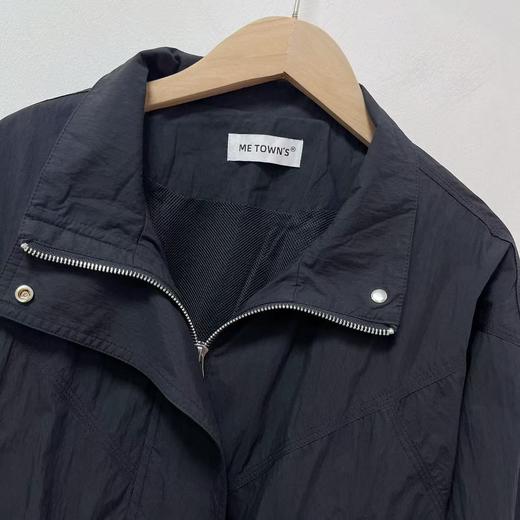 【时装系列】ME TOWN'S  3002 短款可抽绳休闲风衣外套M1-2-喜出 商品图3