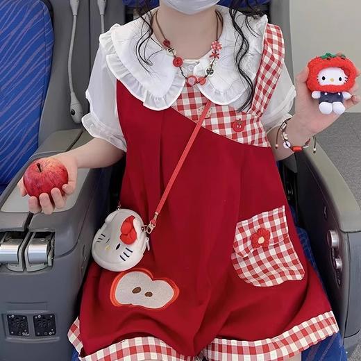 裁缝学苑AS524设计感不对称日系背带裤纸样短裤做衣服打版 商品图1