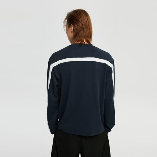 oneup吸湿速干网眼运动拼接长袖 商品图0