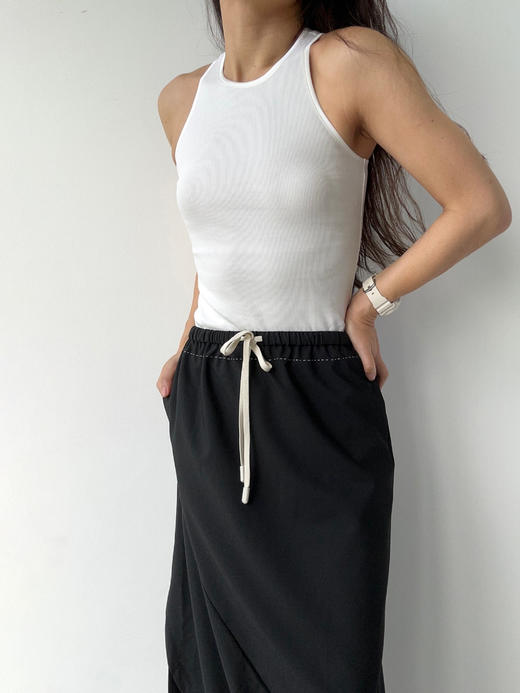 VC｜SS25016 Shanti bold skirt   [半身裙 黑 ] 商品图11