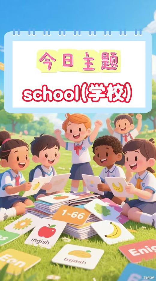 Lesson5 《school》学校 第二节 商品图0