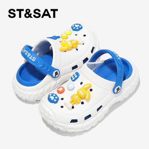 【童鞋】星期六休闲透气户外沙滩男女童洞洞鞋SSD2195U25 商品图3