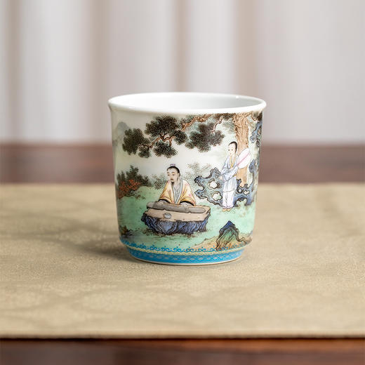 一儒堂松荫抚琴图 商品图0