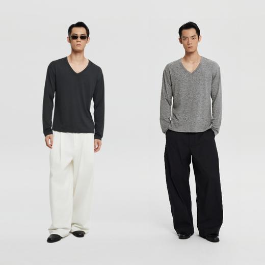 oneup运动V领长袖 商品图4