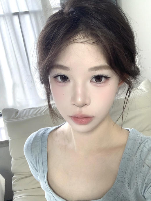 【半年抛和日抛双版本】| 款式名字：透明稚泪 kiraFairy| 大直径14.5 ，着色13.7参考值  | 【同品牌多副更划算,选款色板在详情页】 商品图1