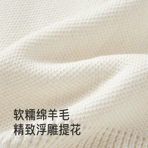 【商场同款】英氏儿童毛织外套春秋男童薄外套羊毛保暖外塔毛衣 商品图1