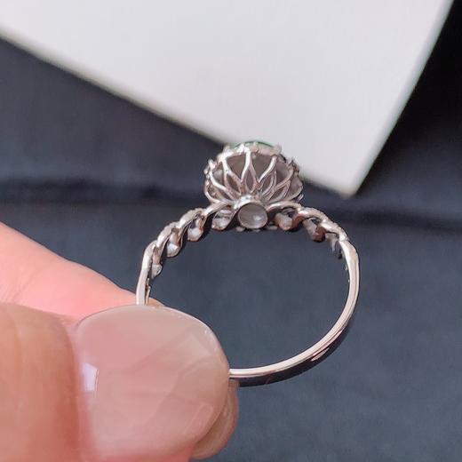 蛋面翡翠戒指 商品图4