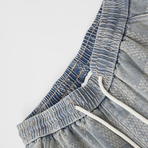 【新品上新】HX 夏季水洗牛仔五分裤C207520004101 商品图2