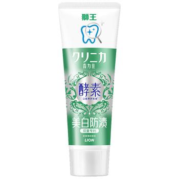 狮王（Lion）(lion)齿力佳进口酵素美白牙膏鲜果薄荷130g亮白护龈 商品图1