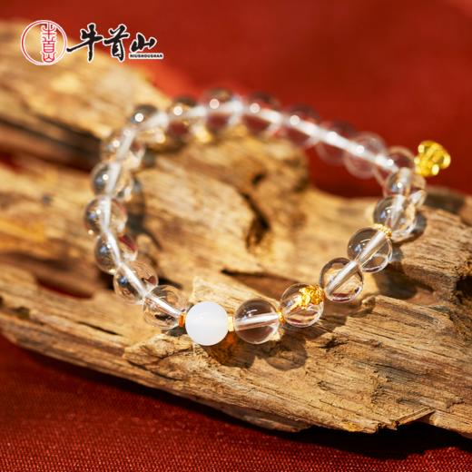 牛首山白水晶银镶八大守护系列手串原创设计高颜值手饰文创周边 商品图4