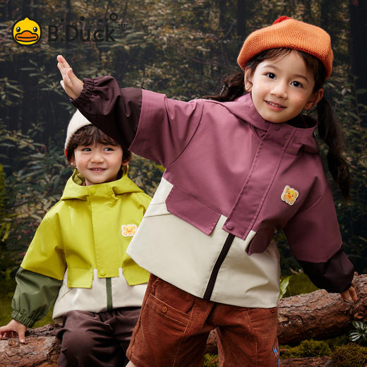 B.Duck小黄鸭童装春秋休闲外套105-150 BF3611097 商品图0