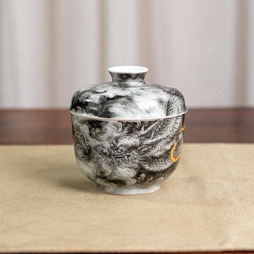 一儒堂墨龙小茶叶罐 商品图0