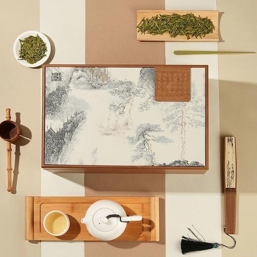 【山韵龙茗礼盒】去寻特级明前龙井茶叶礼盒豆香甘鲜送礼佳品团购定制 商品图3