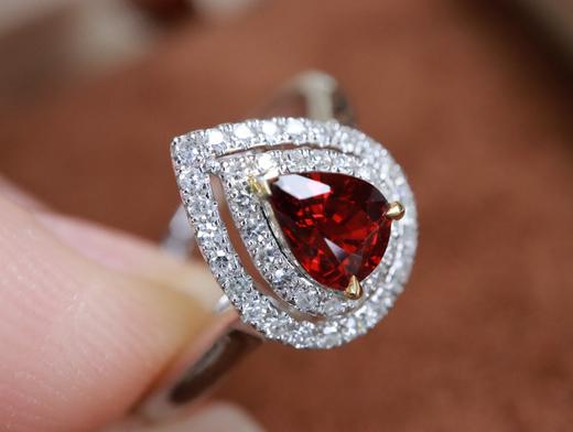 0.51克拉刻面红宝石戒指 商品图2