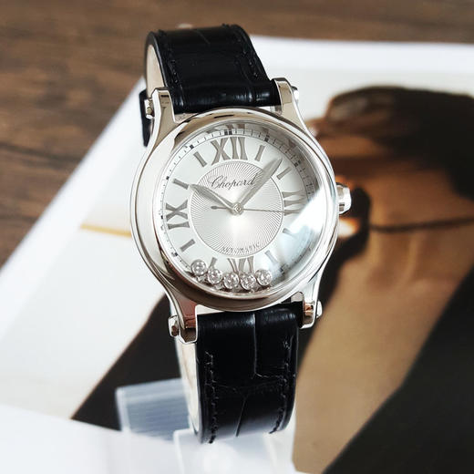 【95新】CHOPARD 萧邦快乐钻系列278573-3001自动机械机芯30MM（女款）030725SZ16 商品图2