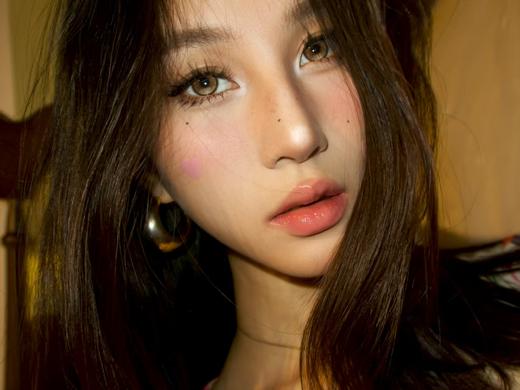 【月抛大直径】MIXMIXX-光与夜之恋 棕-14.5mm【月抛 0-1000度 含525/575】 商品图5