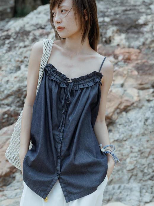 步履不停/5B14069C/女生感牛仔吊带 商品图2