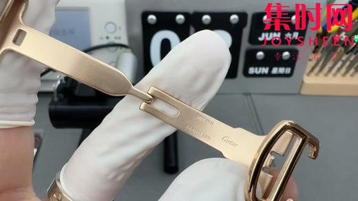 AF卡地亚蓝气球系列 蓝气球42玫金款 大号42mm 玫金壳 罗马面 男士腕表 商品图6
