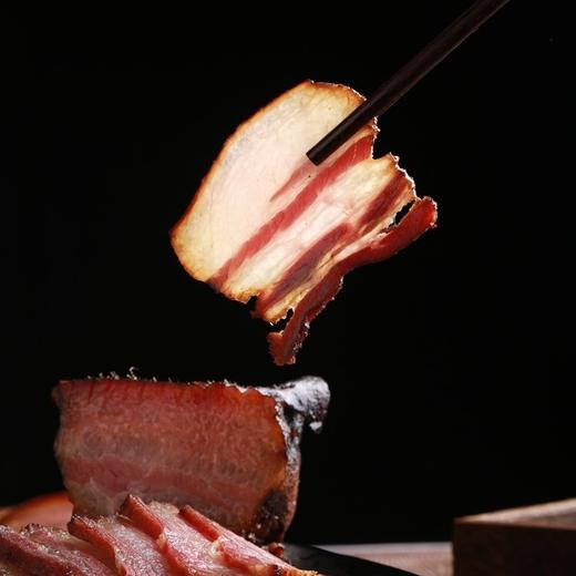 【资兴农家自制五花腊肉500g±20g】烟熏好味 醇香细 腻 商品图1