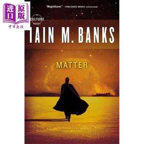 【中商原版】伊恩 班克斯 物质  文化 科幻系列 英文原版 Matter Iain M  Banks 科幻小说