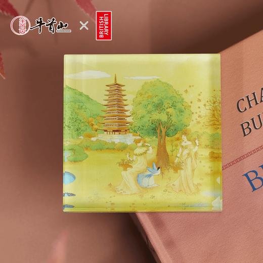 牛首山亚克力冰箱贴大英图书馆联名系列一套立体创意冰箱装饰贴 商品图1