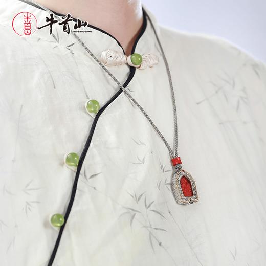 牛首山十二生肖守护神吊坠朱砂挂饰本命年护佑生日礼物送领导长辈 商品图4