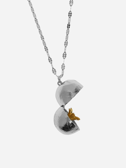 TINOM｜'030525 Ovum 花器项链 [ 金银混 ] 商品图4