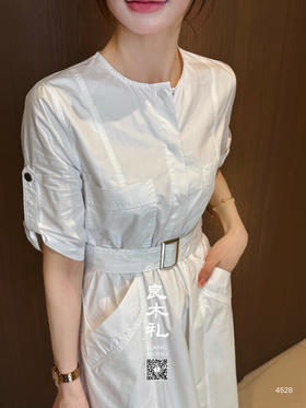 简约 通勤——口袋连衣裙