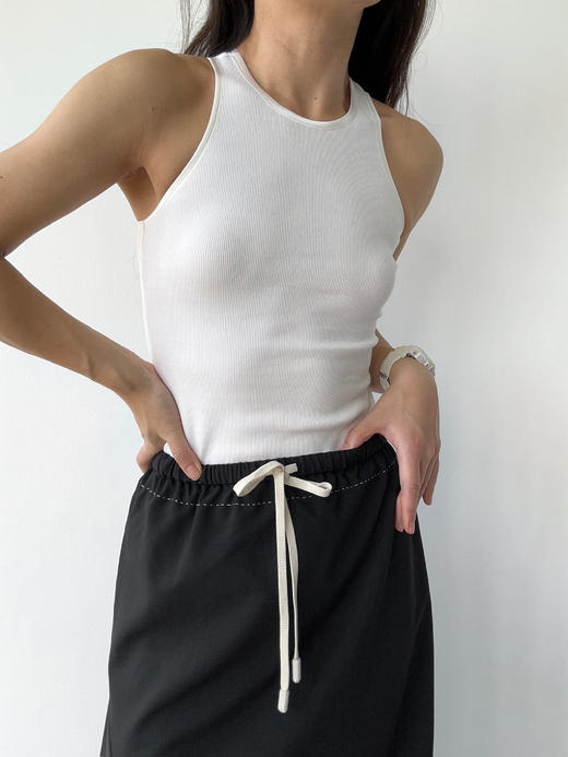 VC｜SS25016 Shanti bold skirt   [半身裙 黑 ] 商品图7