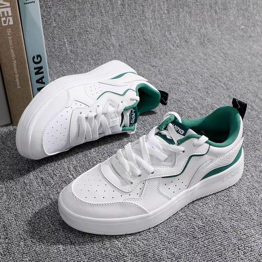 李宁板鞋2025夏季新款男子舒适透气复古板鞋运动休闲鞋AGCV031 商品图0