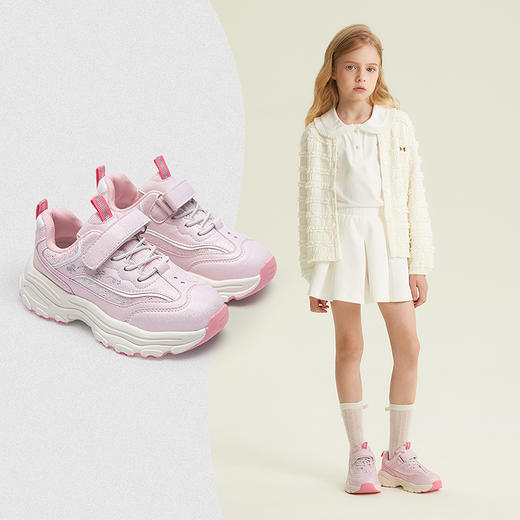 笛莎Deesha 女童童鞋2025秋新款运动鞋 商品图1
