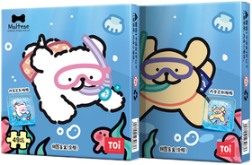 线条小狗-CP盲盒拼图第三弹-小狗的三餐四季-单盒