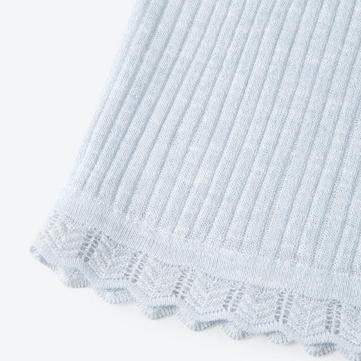 【商场同款】诗凡黎浪漫花边领针织开衫2025夏新款长袖3G5231941 商品图3