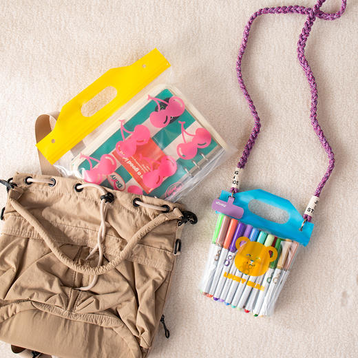 半房加厚双密封提手式保鲜袋+手机背带 商品图5