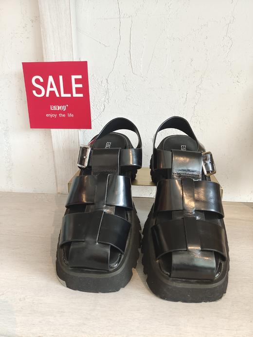 【门店同款】ENJOY夏季休闲猪笼凉鞋 150600503 商品图0