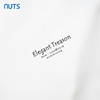NUTS商场同款夏季白色简约百搭宽松显瘦短袖T恤423021079 商品缩略图3
