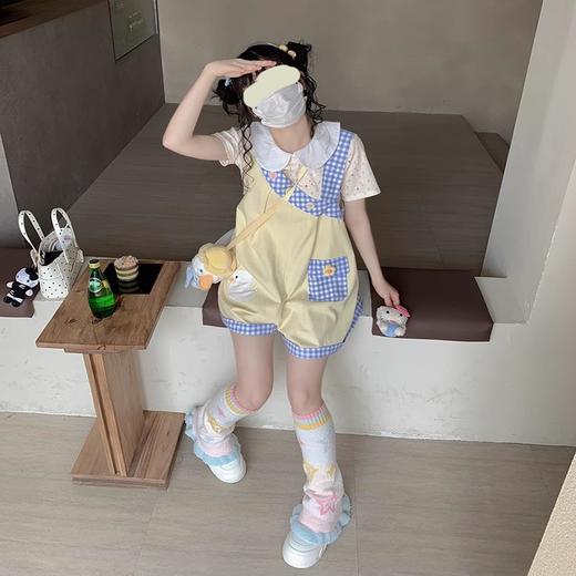 裁缝学苑AS524设计感不对称日系背带裤纸样短裤做衣服打版 商品图5