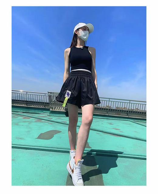 7.22秒杀~NO退【超值特卖】潮牌1153小标高级感短裤-喜出 商品图1