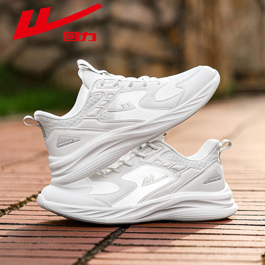 回力跑步鞋男鞋夏季透气2025新款百搭学生网面鞋子男款软底运动鞋WL(AB)-1077透网 商品图4