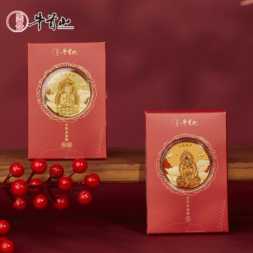 牛首山文创生肖本命佛纪念章本命年护身景区纪念送好友生日礼物 商品图4