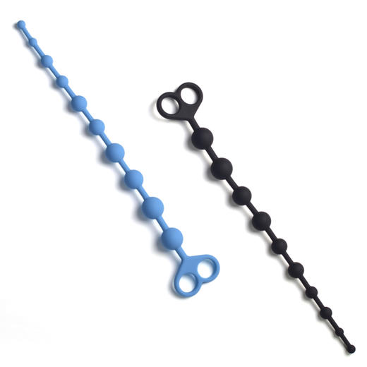 行星带硅胶拉珠后庭开发肛塞 商品图3