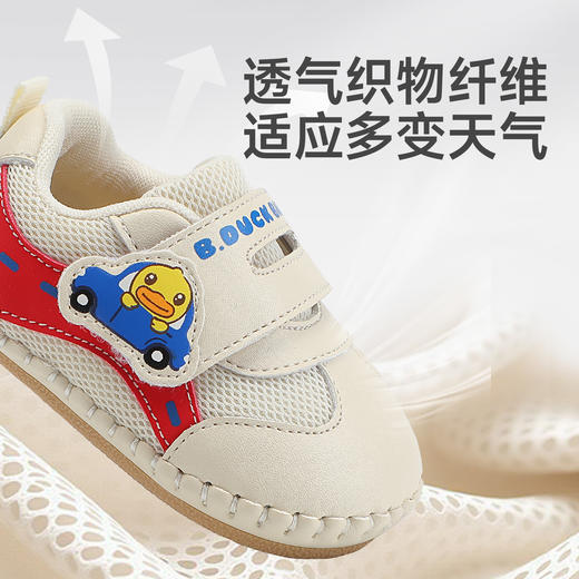 B.Duck小黄鸭童鞋春秋步前鞋12-18 B3686936 商品图4