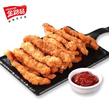 金路易美食艺术家 无骨鸡柳 原味 1200g家庭装 油炸香酥半成品 空气炸锅食材夜宵 商品图2