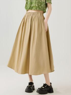 8.7秒杀【新品特卖】天然棉半身裙伞裙-喜出