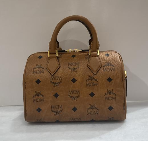 MCM 波斯顿 SMALL女  MWBFAEA03CO001-F 干邑色. 商品图2