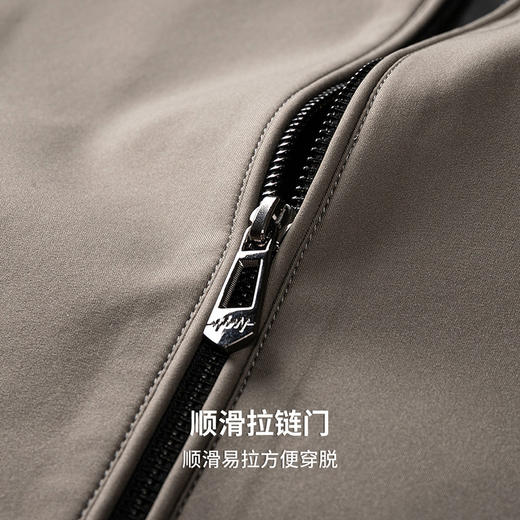 圣得西行政夹克男士2025秋翻领商务休闲抗皱易打理简约有型外套男 商品图8