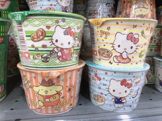 香港版公仔面HelloKitty速食方便杯面碗面 商品图2